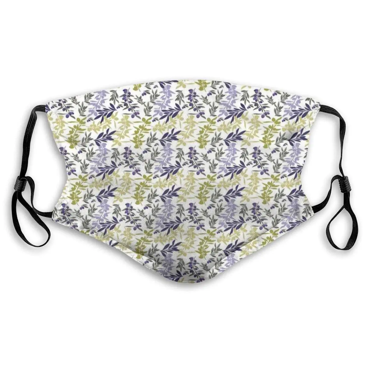 

Unisex Half Face Mouth Mask Face Masks Anti-Dust Face Windproof Ski,Mediterranean Culture Symbol Abstract Olive Branches Organic