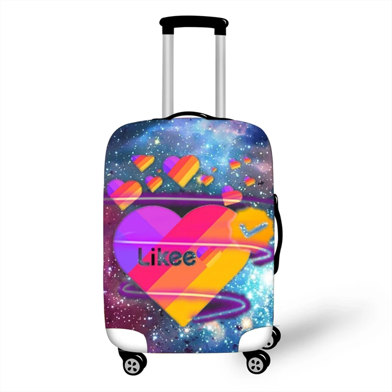 18-32 Inch Fashion Likee Elastic Luggage Protective Cover Trolley Suitcase Dust Bag Case Cartoon Travel Accessories