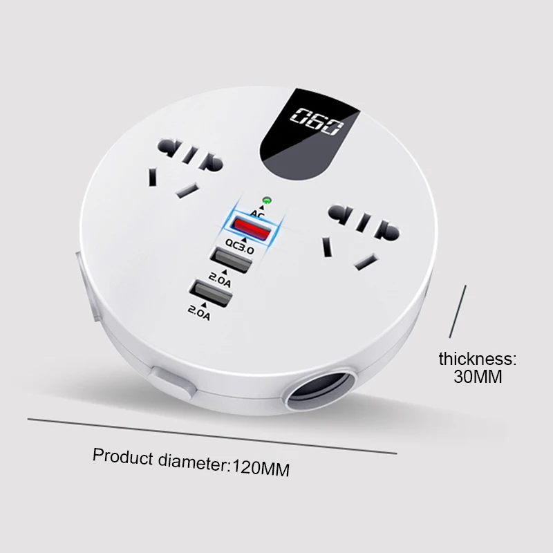 

150W Power Inverter 12V 24V to 110V 220V Car Inverter Car Adapter LED Car Inverter M8617