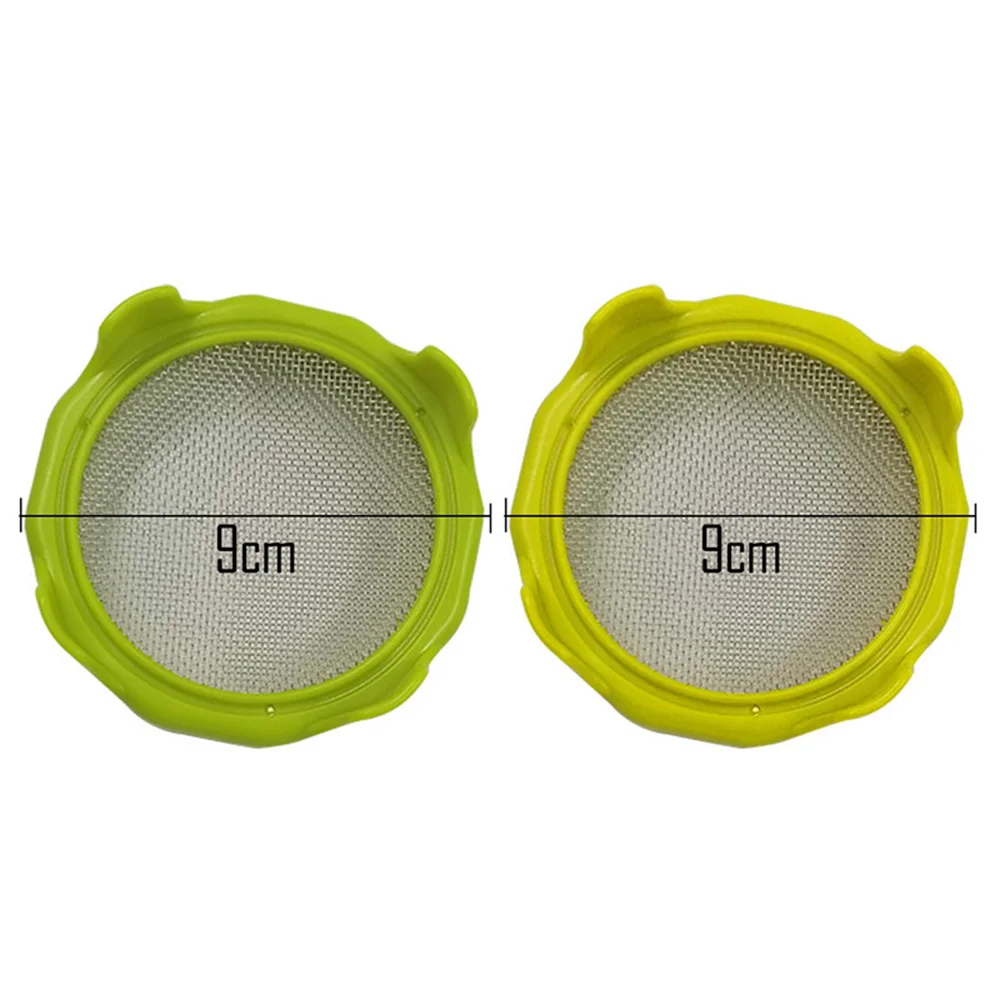 New Sprouting Lid Food Grade Mesh Sprout Cover Kit Seed Growing Germination Vegetable Silicone Sealing Ring For Mason Jar | Дом и сад