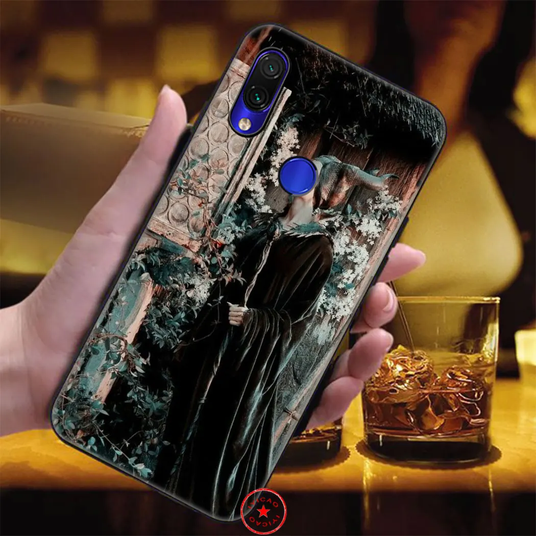 Мягкий силиконовый чехол Maleficent для Xiaomi Redmi Note 5 6 7 8 Pro 5A Prime 4X TPU |