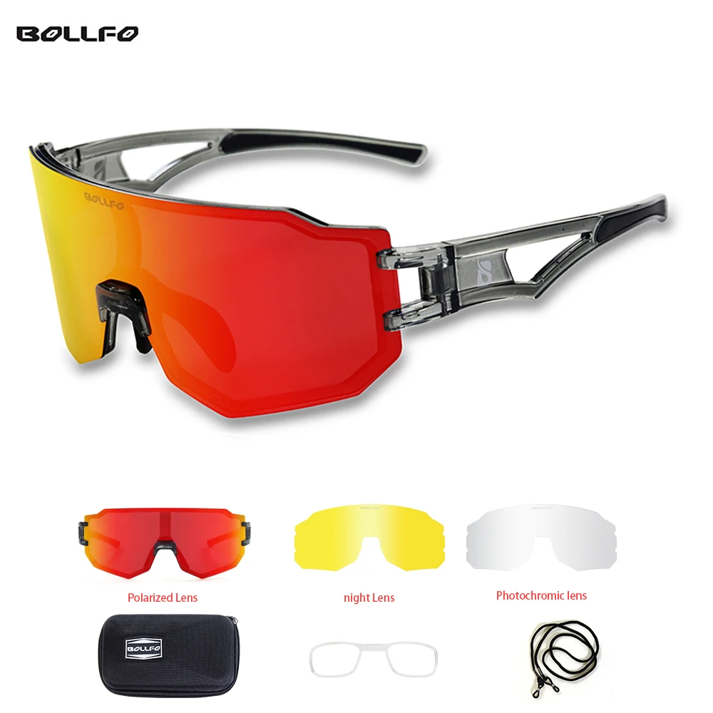 

2021 Men Women's Photochromic Cycling Sunglasses Sports Polarized Sun Glasses Mountain Road Bike Eyewear MTB Bicycle Goggles