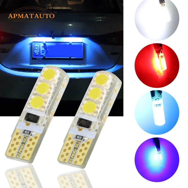 

Пара светодиодный ных ламп T10 T16 W5W высокой мощности светильник номерного знака Mazda 3/5/6 CX-5