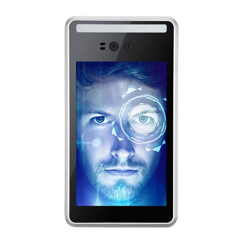 Машина посещаемости времени система контроля допуска к двери 8 дюймов для лица