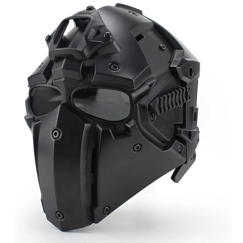 Тактический шлем страйкбол маска очки мотоциклетный шлем Охота Пейнтбол кос...