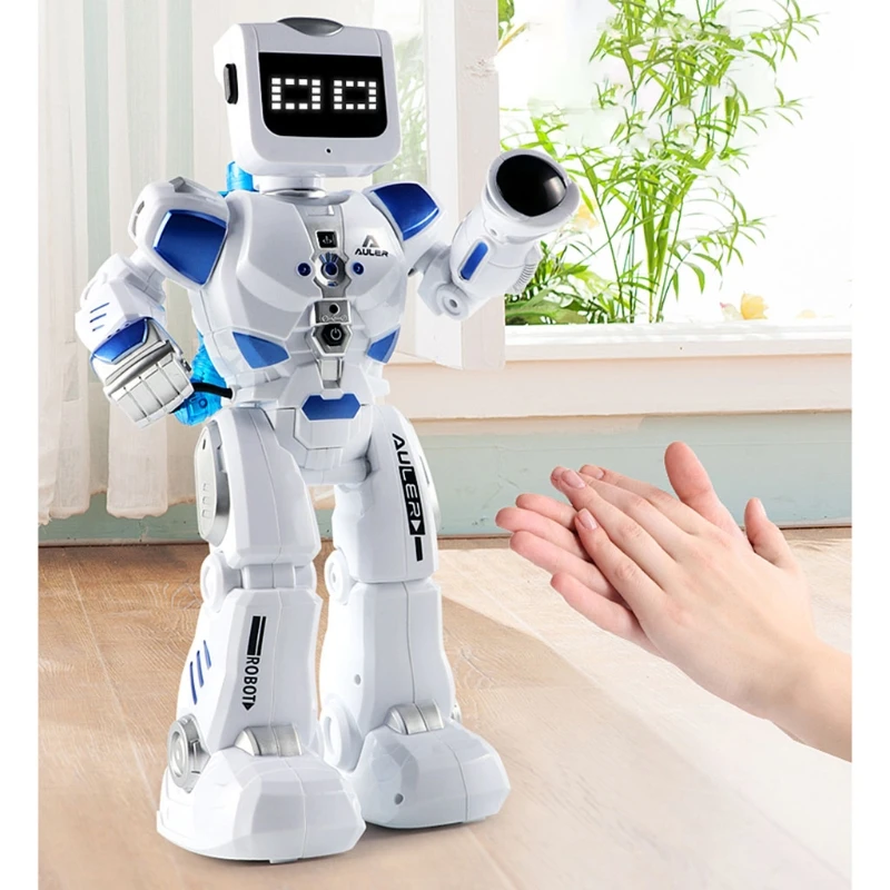 

Remote Control Smart Robot Hydro Electric Hybrid Intelligent Interactive Action Figure Programmable RC Robotic Early Education