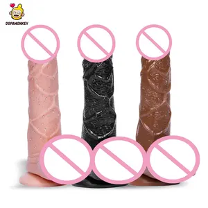 Реалистичный фаллоимитатор DopaMonkey, эротические секс-игрушки на присоске для женщин, гибкий пенис, большая секс-игрушка Реалистичный Пенис дилдо
