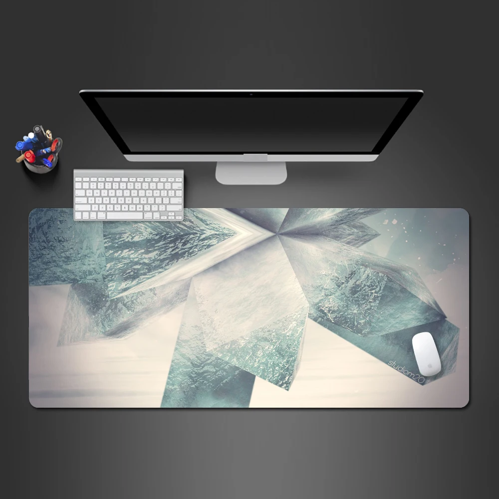 Модный абстрактный арт 3D коврик для мыши высококачественный резиновый