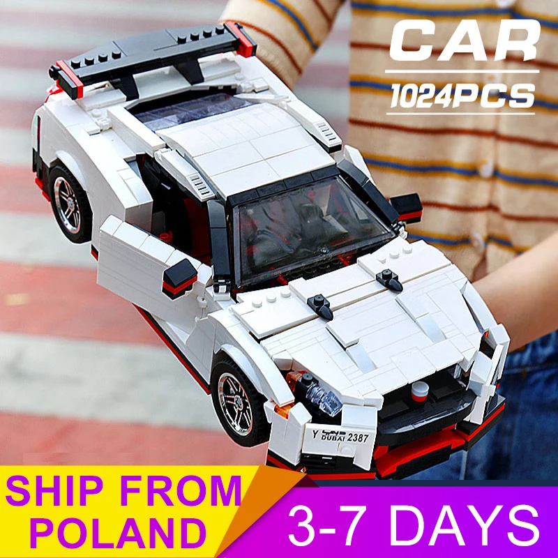 Пресс форма для King 13104 Творческий идея серии Nismo Nissan GTR R35 Совместимость Moc 20518