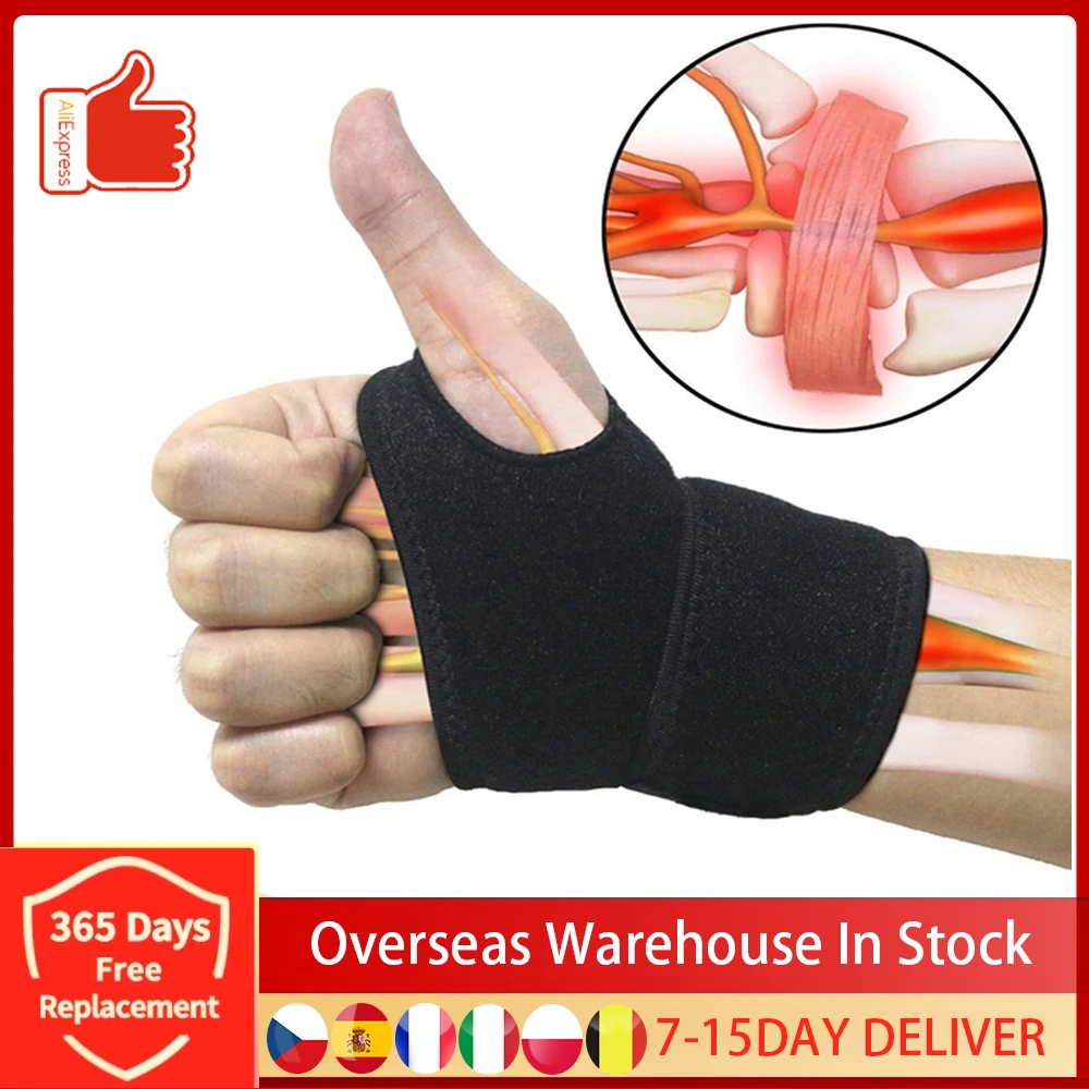Запястный туннель регулируемый бандаж для поддержки запястья компрессионная
