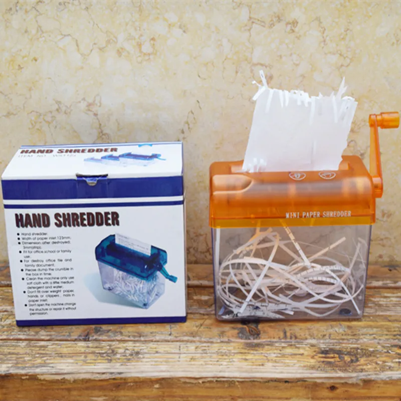 Мини-Шредер Машина Для Резки бумажных документов | Компьютеры и офис