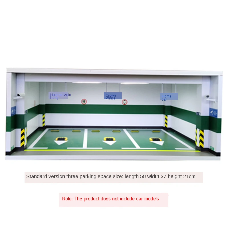 Модель подземного гаража в масштабе 1:18 демонстрационная модель автомобиля