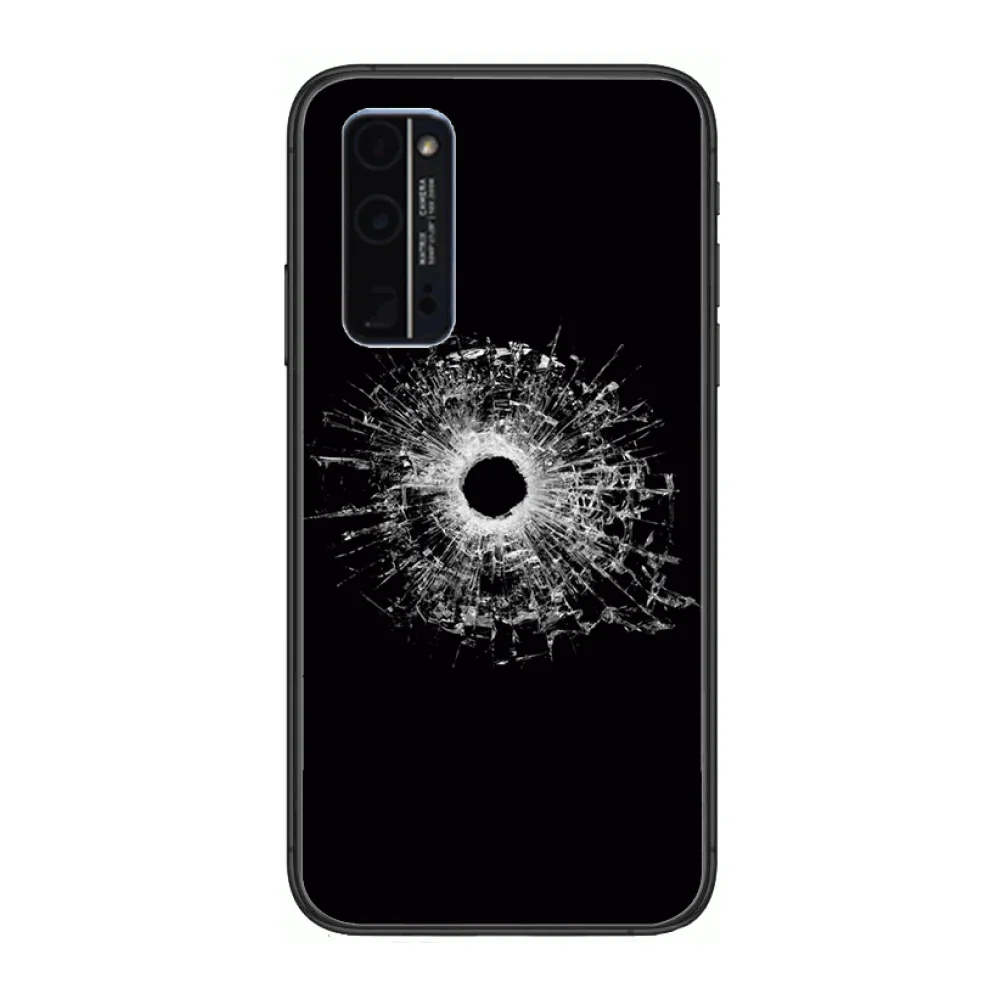 

Varied Personality Phone Case Hull For Huawei Honor 8 9 10 20 30 A S Lite Pro 5g i Black Back Soft Cell Cover Pretty