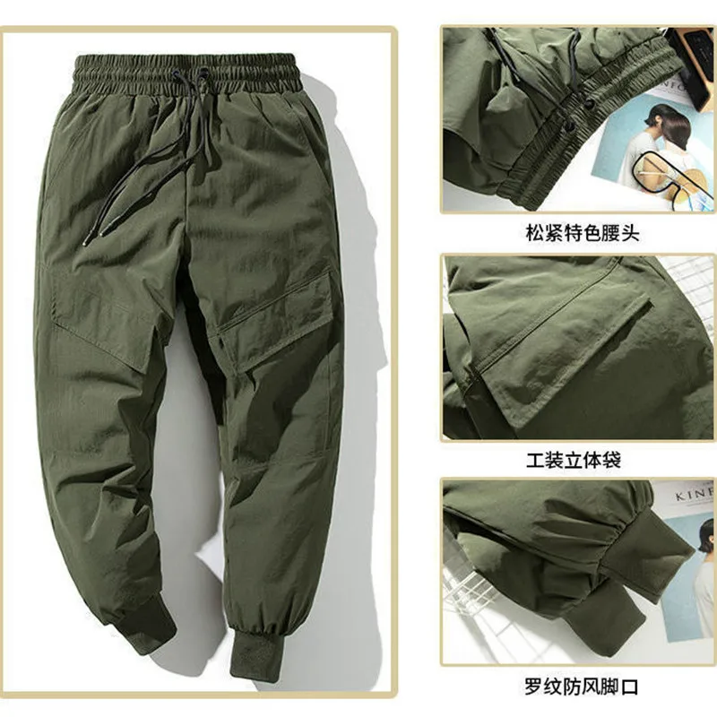 Зимние женские уличные свободные спортивные утепленные комбинезоны с высокой