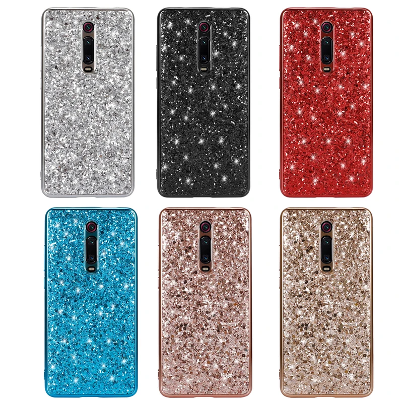 Чехол для XiaoMi RedMi K20 Модный Блестящий силиконовый чехол из ТПУ блестящий телефона