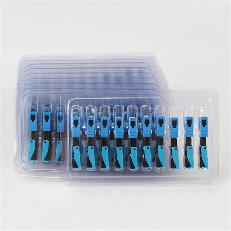 100 шт. ускоритель соединения для оптического волокна FTTH Оптический кабель SC UPC