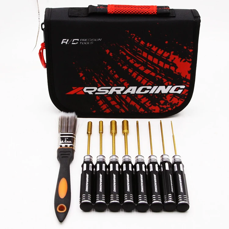 XRSRACING высокое качество 1,5/2,0/2,5/3,0 titanium услуги инструмент Комбинация 7/8/9 легко носить с собой набор инструментов для RC автомобиль