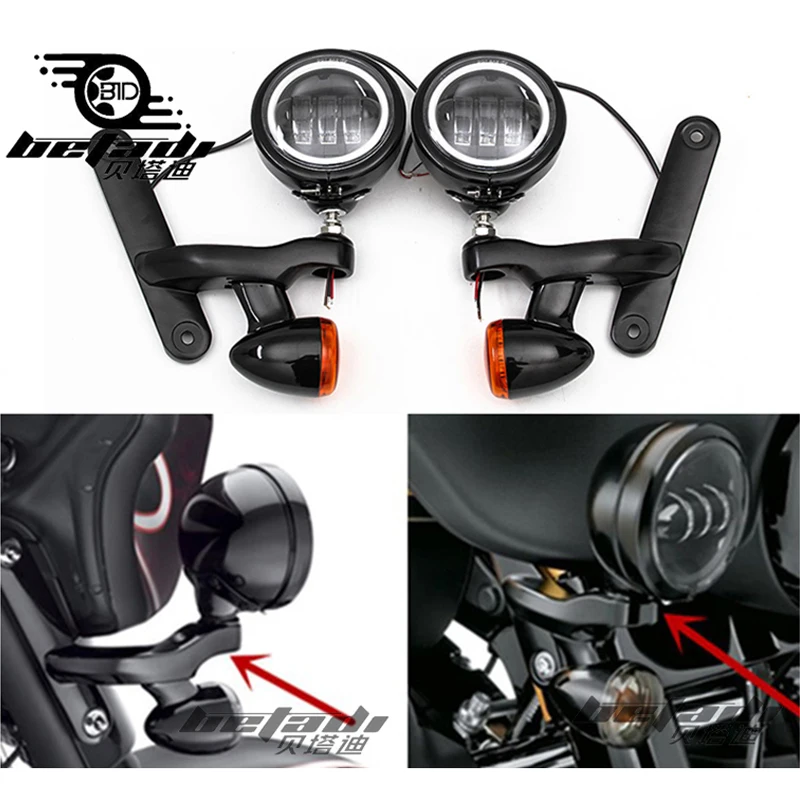 Аксессуары для мотоциклов вспомогательный светодиодный фонарь 4 5 дюйма