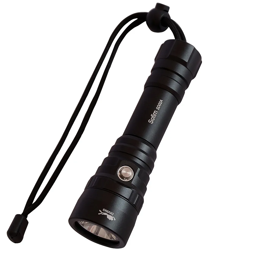 

Sofirn SD02A Professional Scuba Diving Flashlight 18650 Powerful Dive Light Cree XPL 3000K LED Lamp Underwater Searchlight Torch