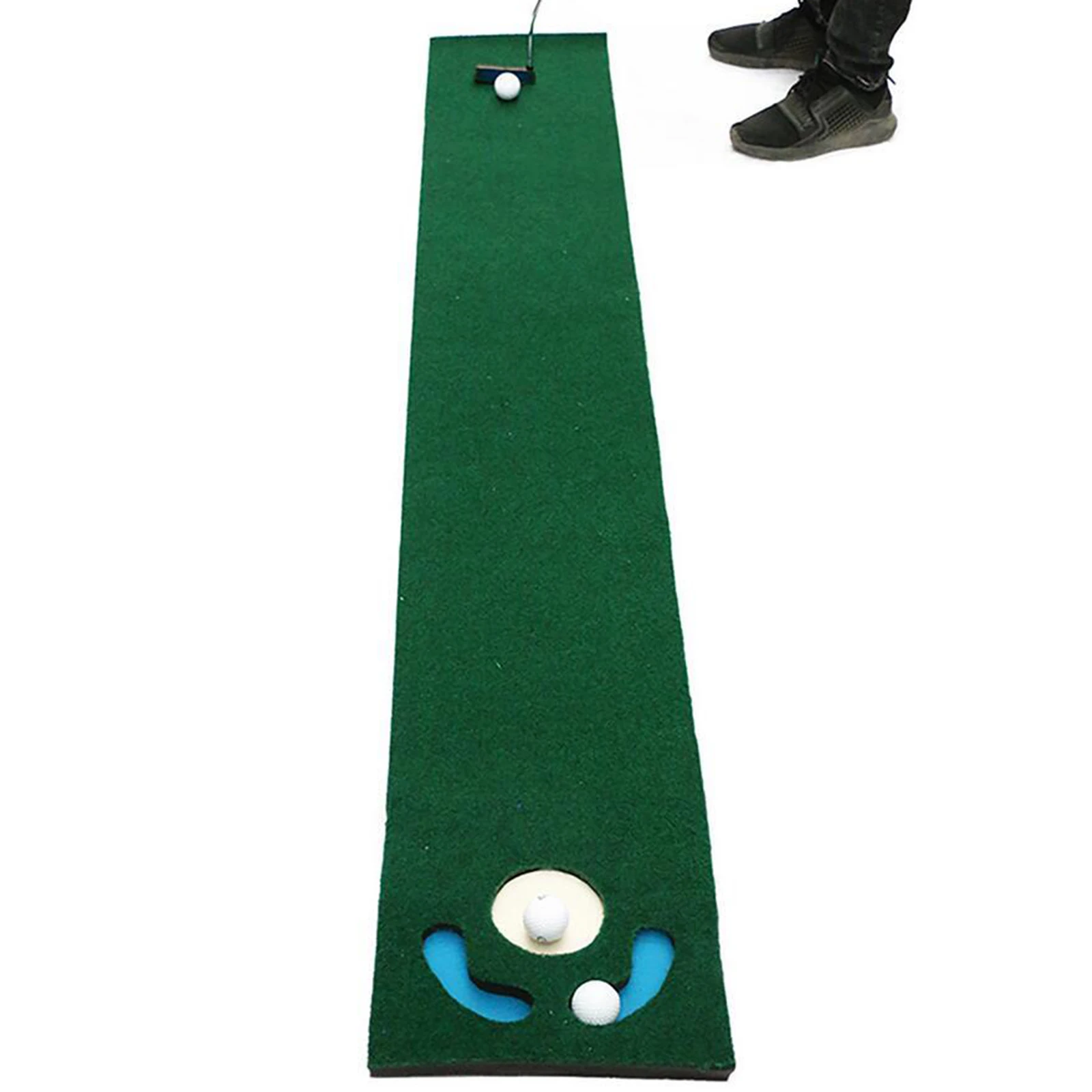 Fiyat Golf Vuruş Mat Büyük 6 Ayak Kapalı Isabet Uygulama Halı Kapalı Golf Vuruş Anti-yeşil Yeşil Acemi Eğitim Yardım