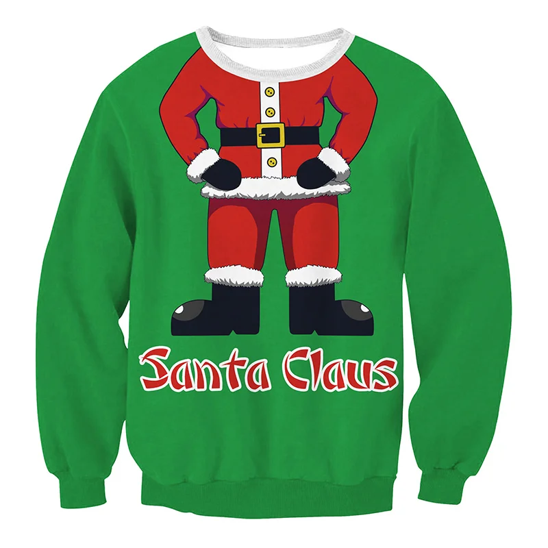 LISCN Christmas Man women Ugly Christmas Sweater Couple Watching Clothing Unisex Lovers for Men Autumn Winter New
