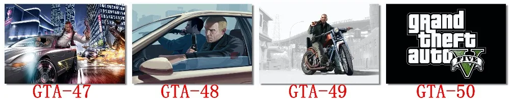На заказ, на холсте, художественные грандиозные кражи Авто постер GTA San Andreas Игра Обои грандиозные кражи настенные наклейки Niko Фреска домашний Декор#761