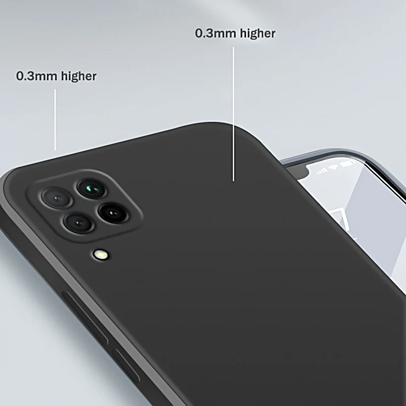 pure red silicon phone case for huawei p40 lite p30 p20 pro ultra thin shockproof case for huawei p40 lite p 30 20 pro tpu cover free global shipping