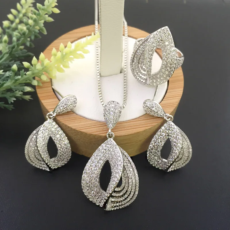 Lanyika модное ювелирное изделие романтическое ожерелье с микро инкрустацией