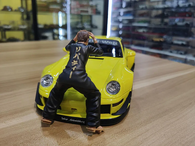 1:18 кукла для автомобиля сцены фильма литая модель из сплава игрушечные