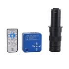 38MP 180X объектива 2K 1080P 60FPS FHD HY-5038 HDMI USB промышленный сенсорный экран Цифровые микроскопы Камера для ремонта телефона пайки печатных плат