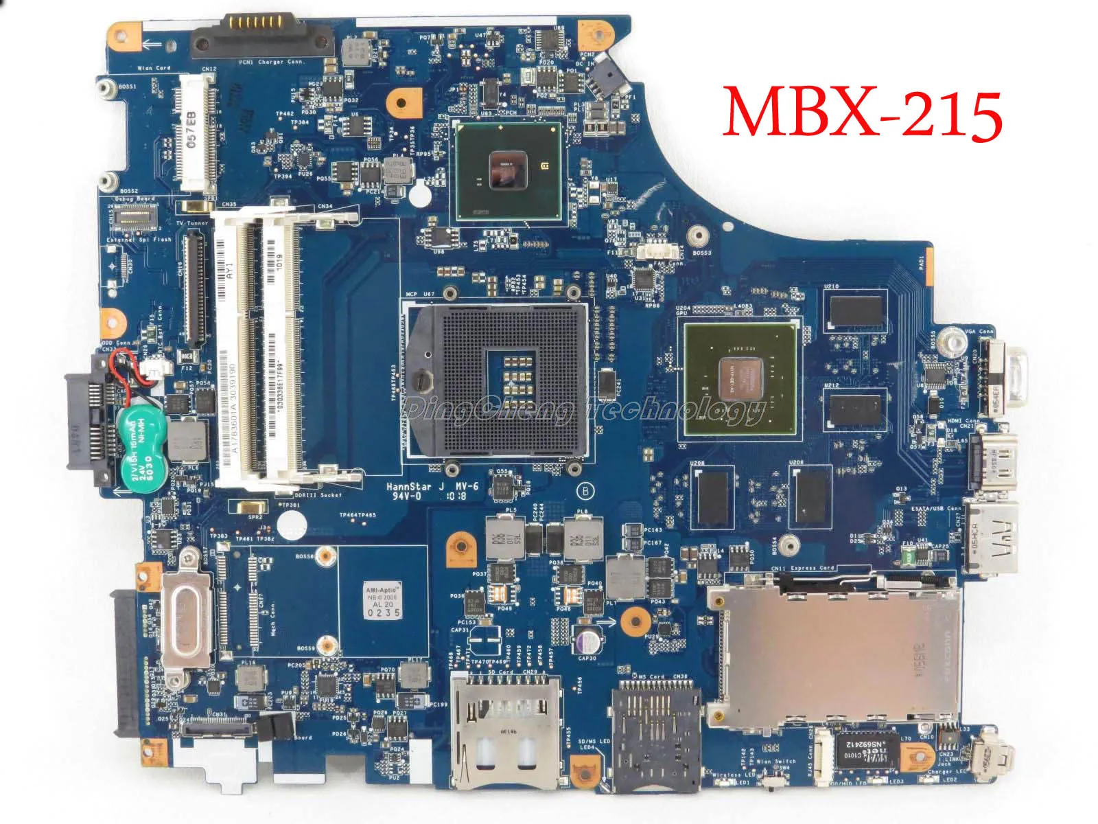 Материнская плата MBX 215 для ноутбука Sony M931 1P 0104500 8011 A1783601A REV 1 неинтегрированная