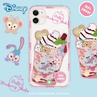 disney stellalou cartoon mobile phone case for iphone 13 12 11 pro max mini xr xs plus cute cellphone case back covers