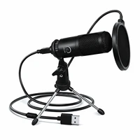 lymoc usb microphone gaming mic with tripod stand pop filter condenser microphones for computer mac os streaming youtube kalaoke