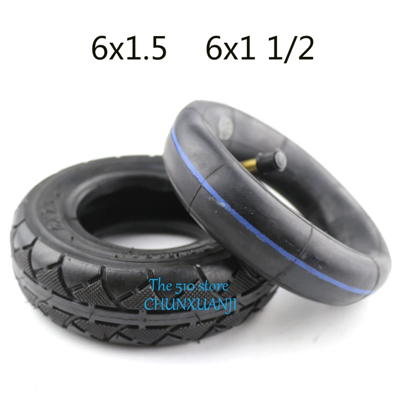 Good quality 6X1.5 tires 6 Inch Tyre & Inner Tube Set for Electric Scooter Wheel Chair Truck 6*1 1/2 | Автомобили и мотоциклы