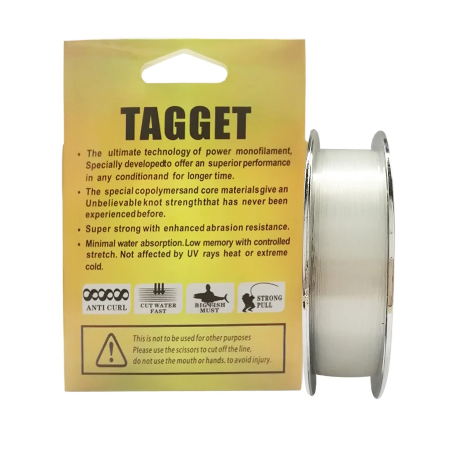 Monofilament Nylon Fishing Line 100M Superior Leader Wheel 1.84KG-12.7KG | Lines