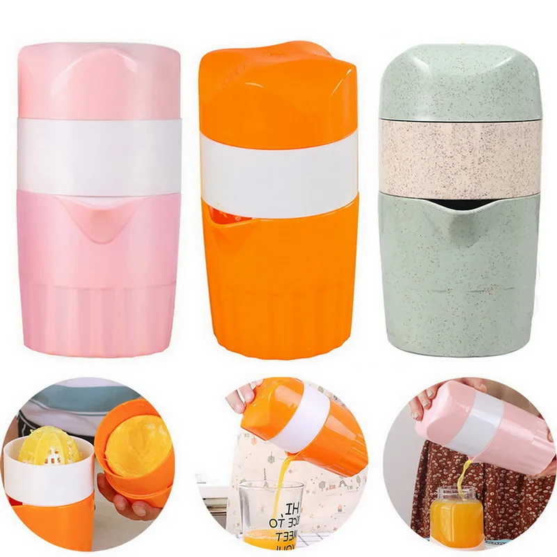 Горячая портативная 300 мл соковыжималка для цитрусовых апельсинового лимона