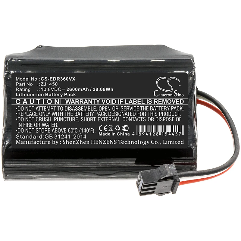 Запасная батарея Для Ecovacs D36A D36B D36C D36E DA60 DA611 DB35 Deebot Slim 1 10 2