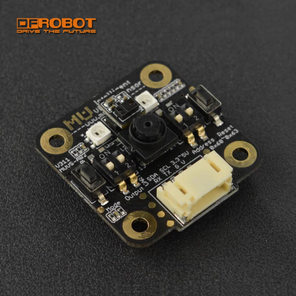 Модуль датчика распознавания изображений DFRobot MU Vision двухъядерный 240 МГц выход UART