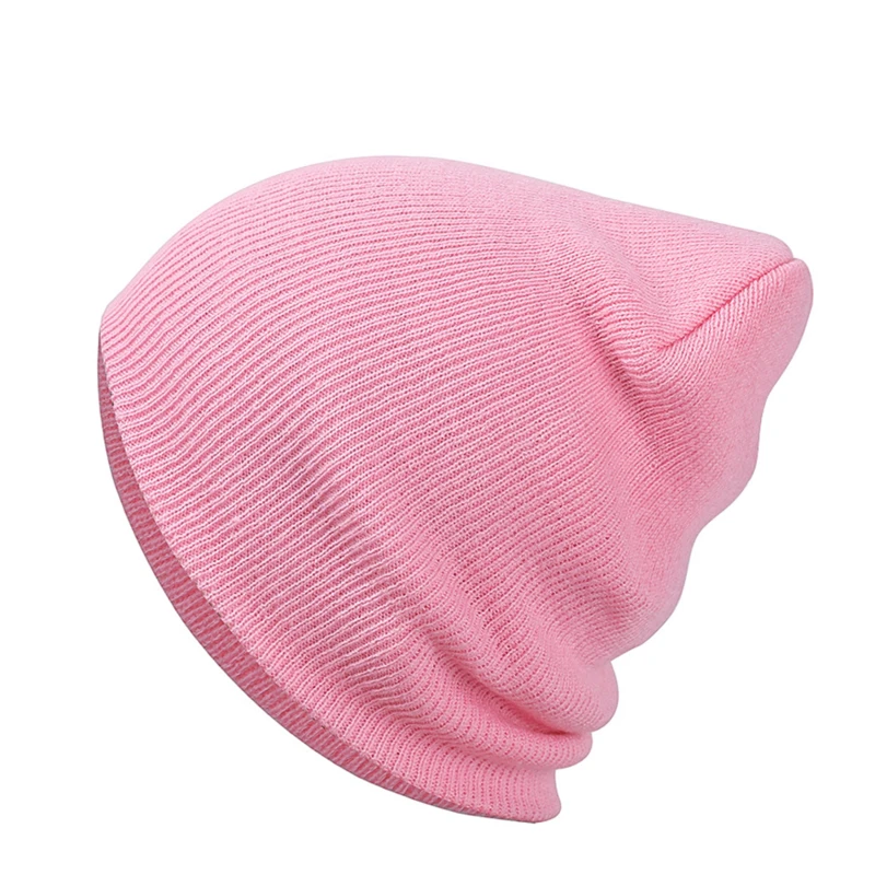 

10 Colors Beanies Solid Unisex Beanie Autumn Winter Wool Blends Soft Warm Knitted Cap Men Women SkullCap Hats Woolen Ski Caps