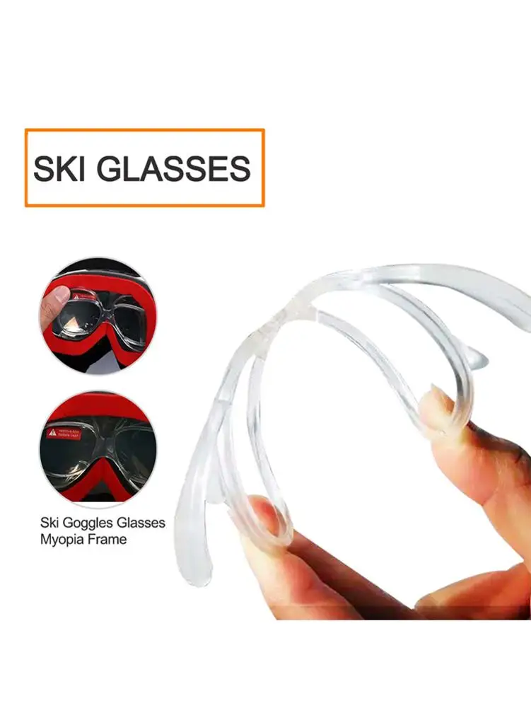 Лыжные очки близорукость рама Лыжный сноуборд Близорукость Объектив Рамка