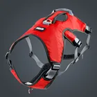 Шлейка для собак, дышащая, светоотражающая, без затягивания, для маленьких собак, собачий ошейник большого размера, Аксессуары для тренировок на открытом воздухе