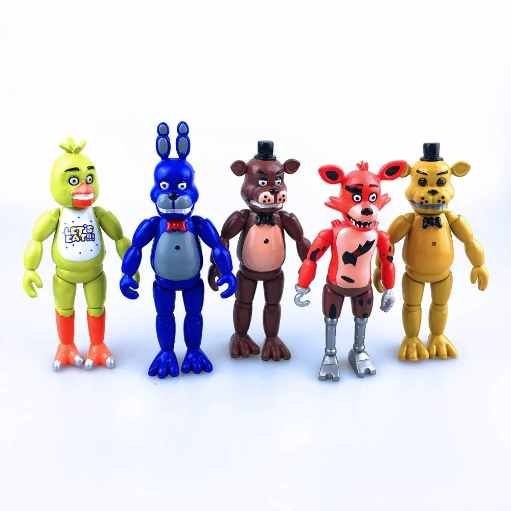 Tronzo, 14,5-17 см, 6 шт./лот, ПВХ, Five Nights At Freddy, фигурка, игрушки, деформируемая модель FNAF, игрушка, коллекционный подарок для мальчика