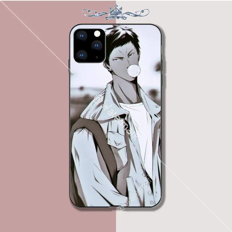 Kuroko No Basket Kawaii Tetsuya чехлы для телефонов Iphone 5s Se 2020 6 6s 7 8 Plus X Xs Max Xr 11 Pro чехол Etui |