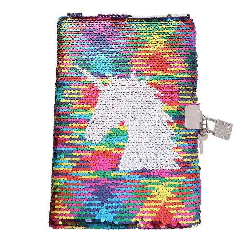 1 шт. записная книжка в виде единорога цветной секретный дневник с замком для