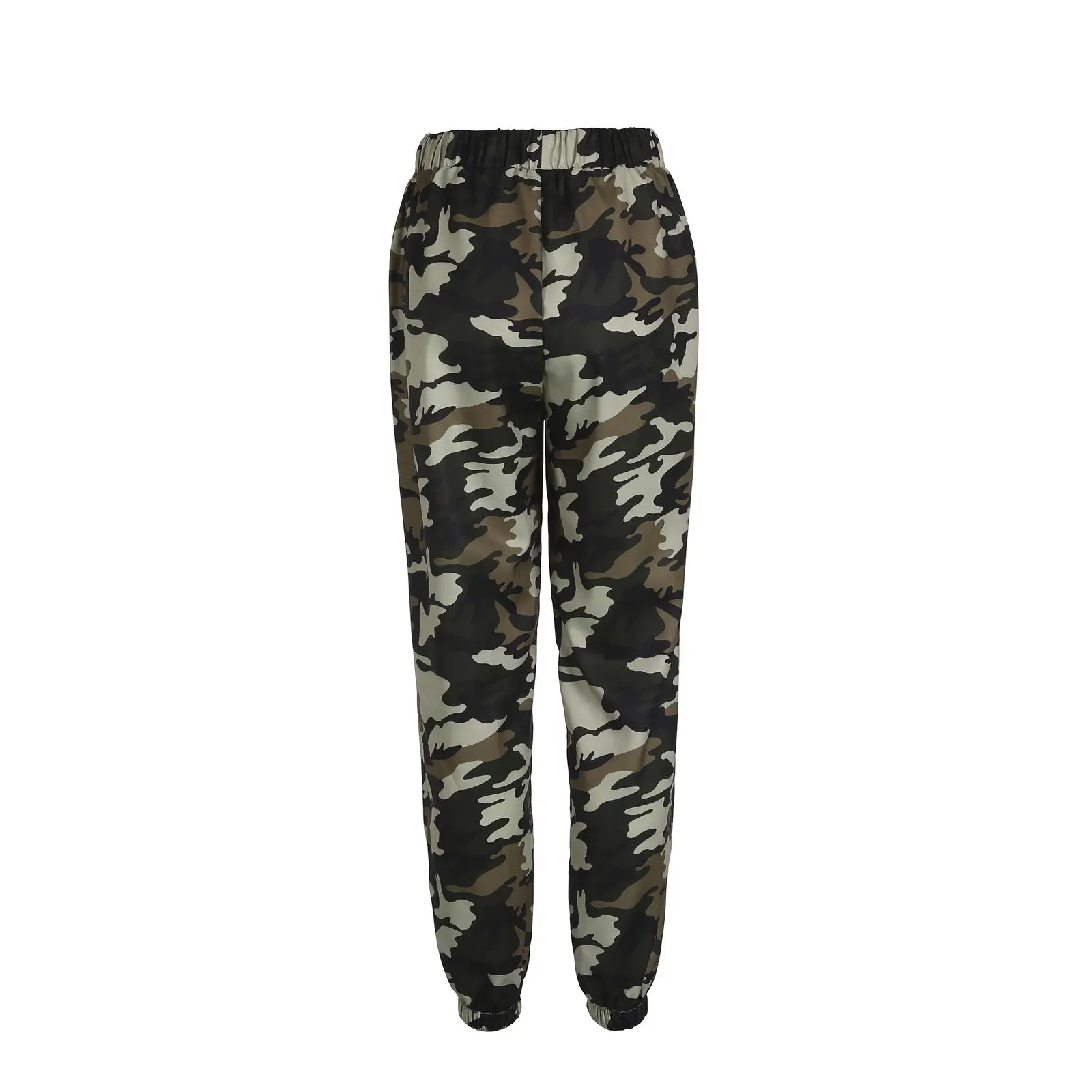 

Women High Waist Camouflage Pants Fashion Pantalon Femme Trouser Ankle-Length Sweatpants Cotton Streetwear Camo Pants Femme