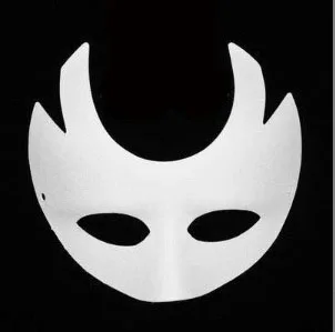 30 штук пустых белых бумажных масок для маскарада, рукоделия, вечеринки Mardi Gras, одноцветная маска, подходящая для рисования, косплея, дня рождения, свадебного костюма.