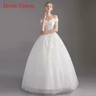 Женское свадебное платье It's yiiya, белое кружевное платье невесты до середины икры на лето 2019