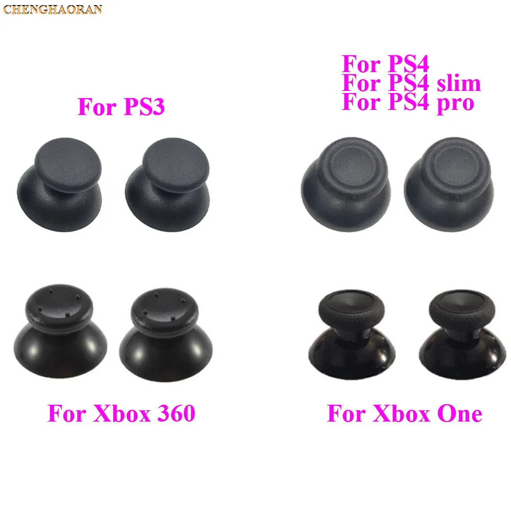 2 шт. колпачки для джойстика PS3 PS4 Pro Slim джойстик пальца 050 040 Xbox 360/One|Запасные части| |