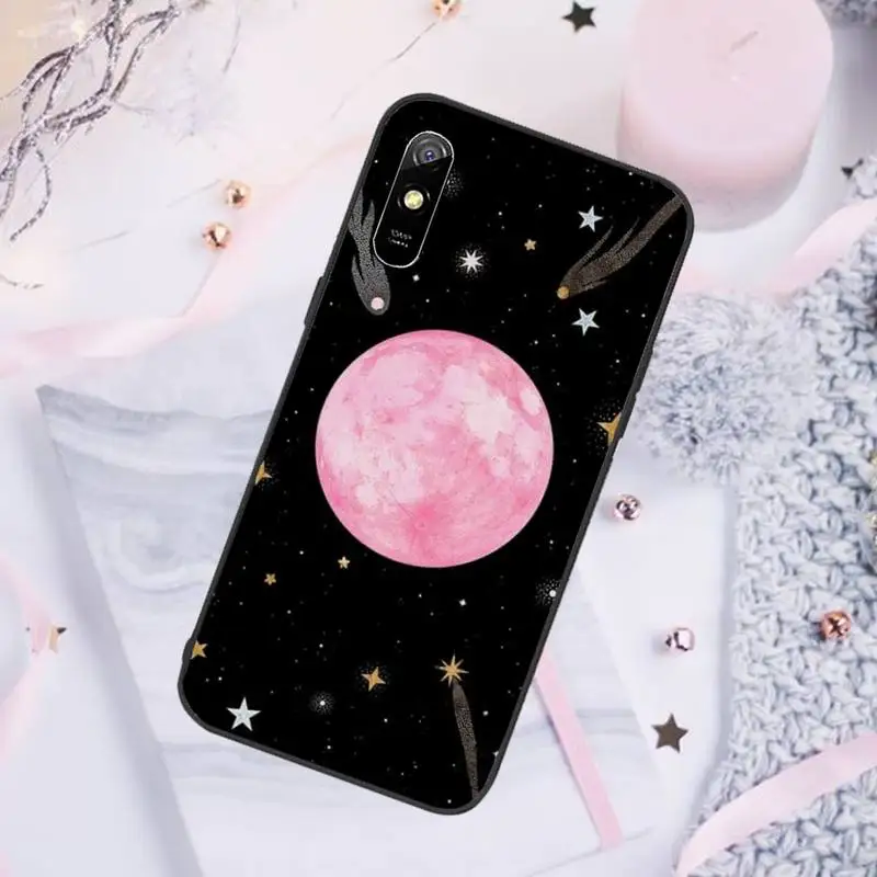 

Starry Sky astronaut Phone Case For Xiaomi Mi Redmi Note 7 8 9 pro 8T 9T 9S 9A 10 Lite pro