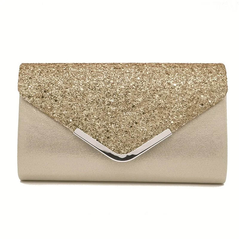 

Bride Elegant Wedding Shoulder Bags for Women Fashion Sequin Dinner Small Crossbody Bag Ladies Evening Clutch Purse Makeup Bag